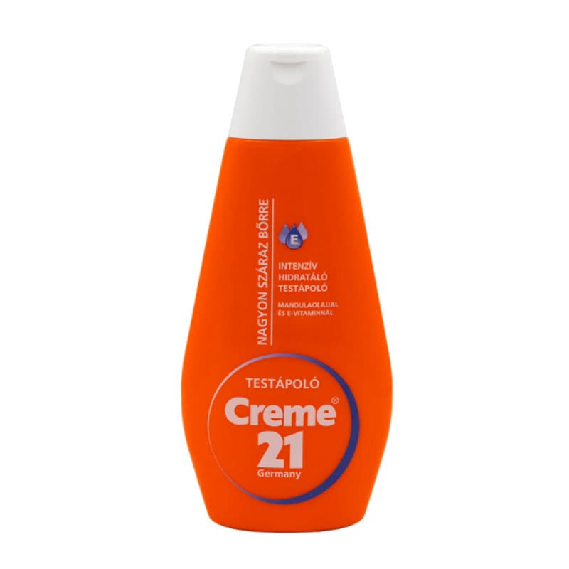 Creme21 intenzívny hydratačný telový krém s mandľovým olejom a E-vitamínom pre veľmi suchú pokožku 400 ml