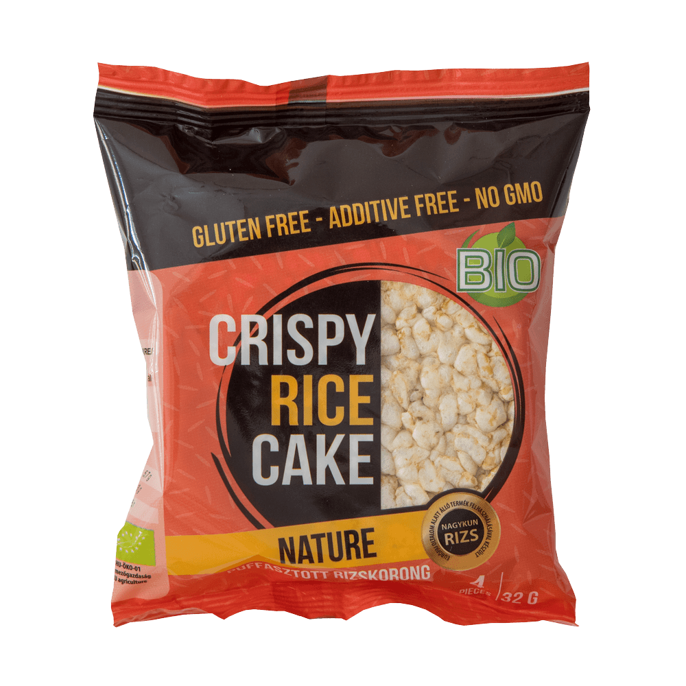Crispy Rice Cake bio chrumkavé ryžové koláče prírodné 32 g
