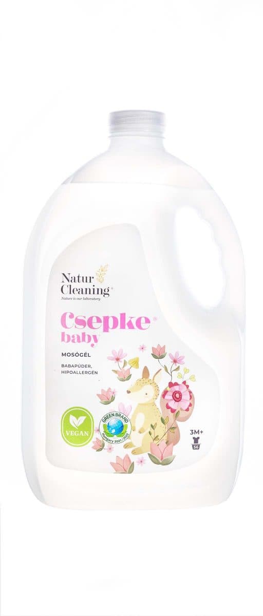 Csepke Baby prací gél s vôňou detského púdru 3m+ 4000 ml- 85211