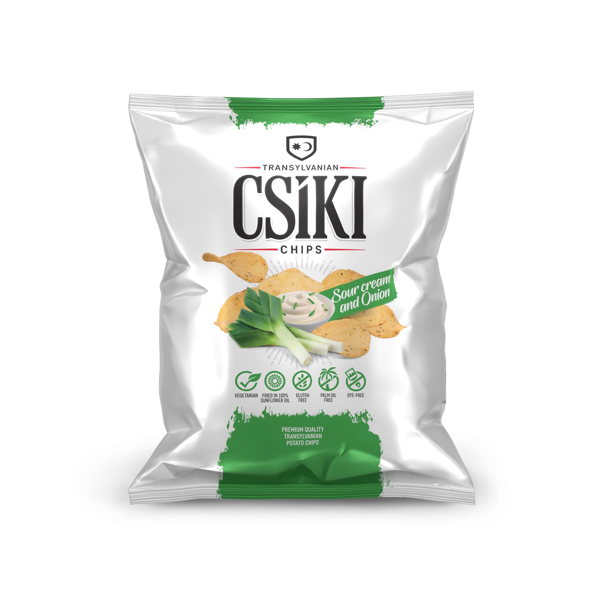 Čipsy z Číčky s príchuťou cibuľkovej smotany 60 g