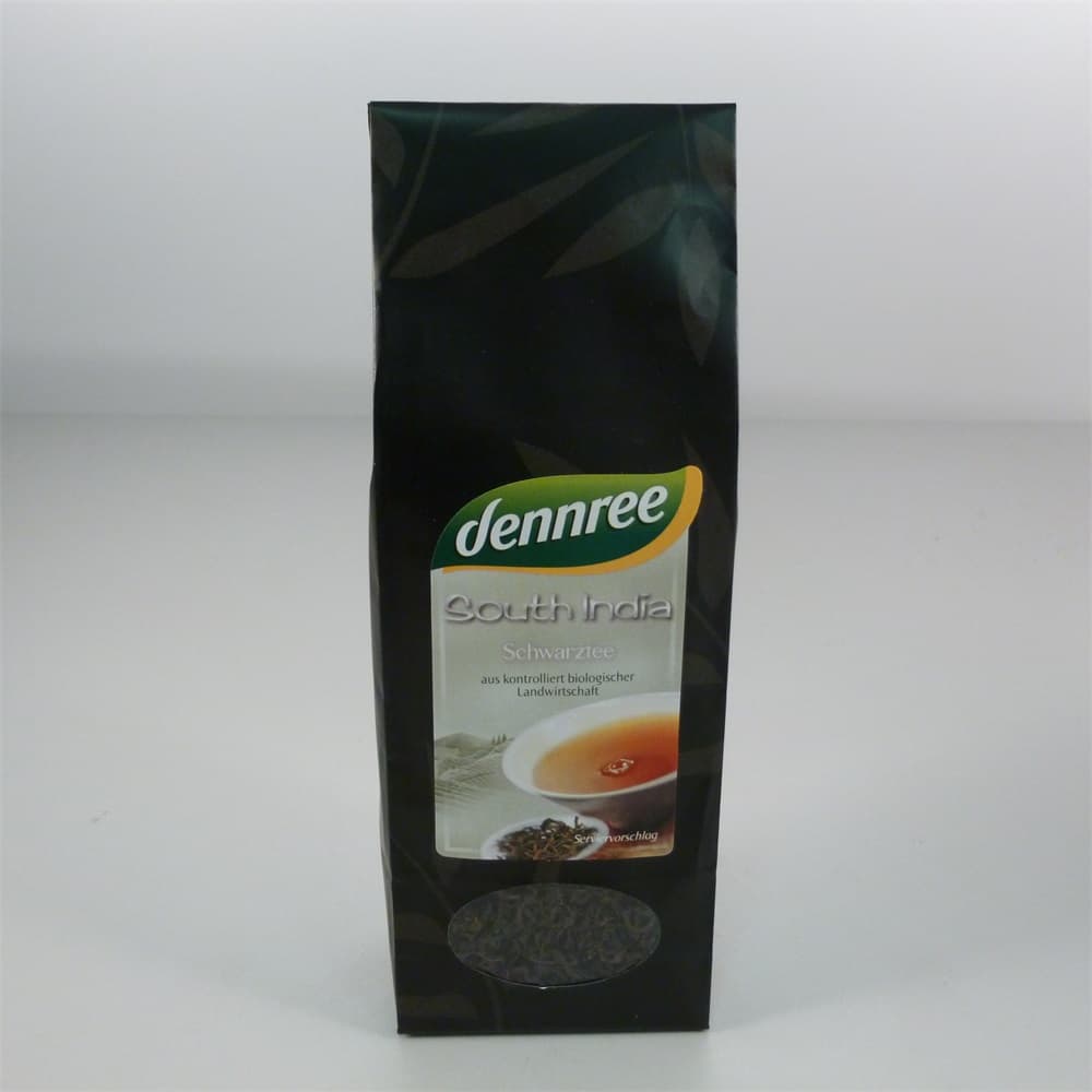 Dennree bio čaj juhu Indie čierny 100 g