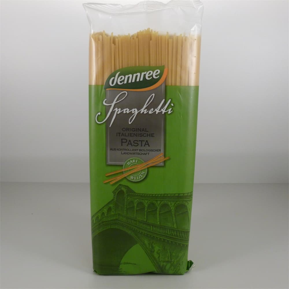 Dennree bio cestoviny špagety 1000 g