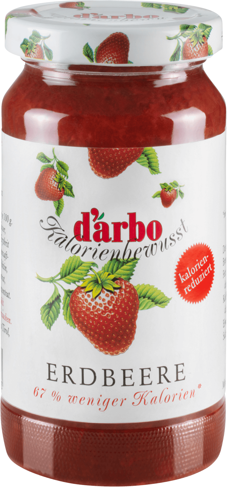 Darbo kalóriovo znížená jahodová marmeláda 220 g