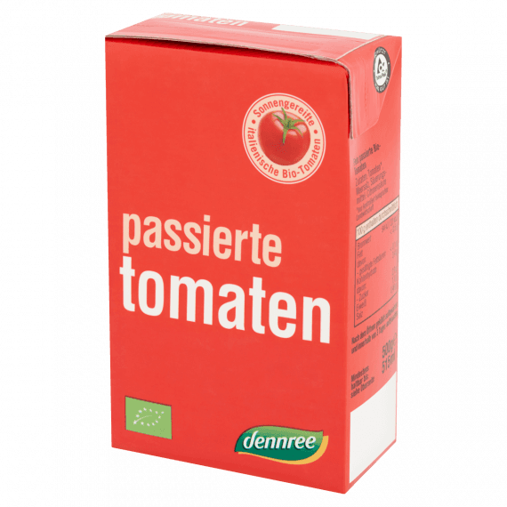 Dennree bio paradajky pasírované 500 g
