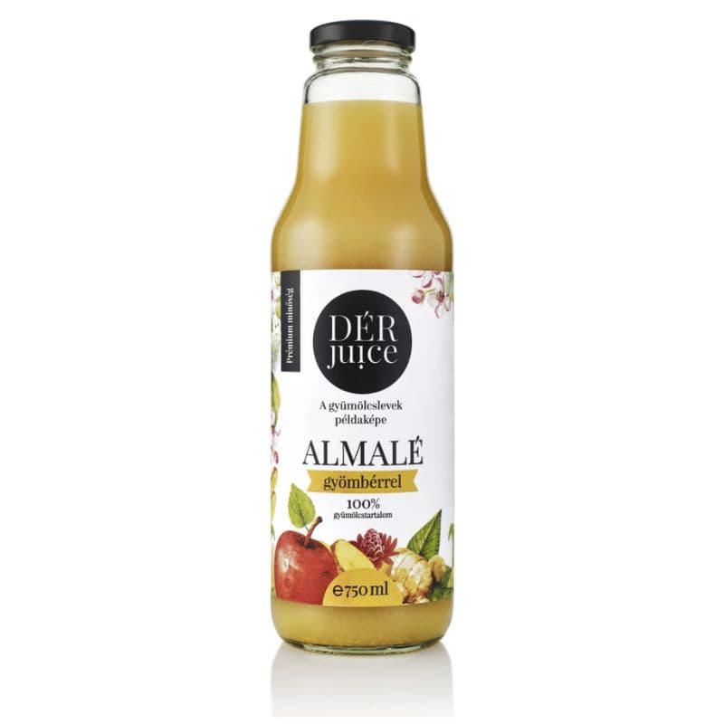 Dér juice jablčný džús so zázvorom 98-2% 750 ml