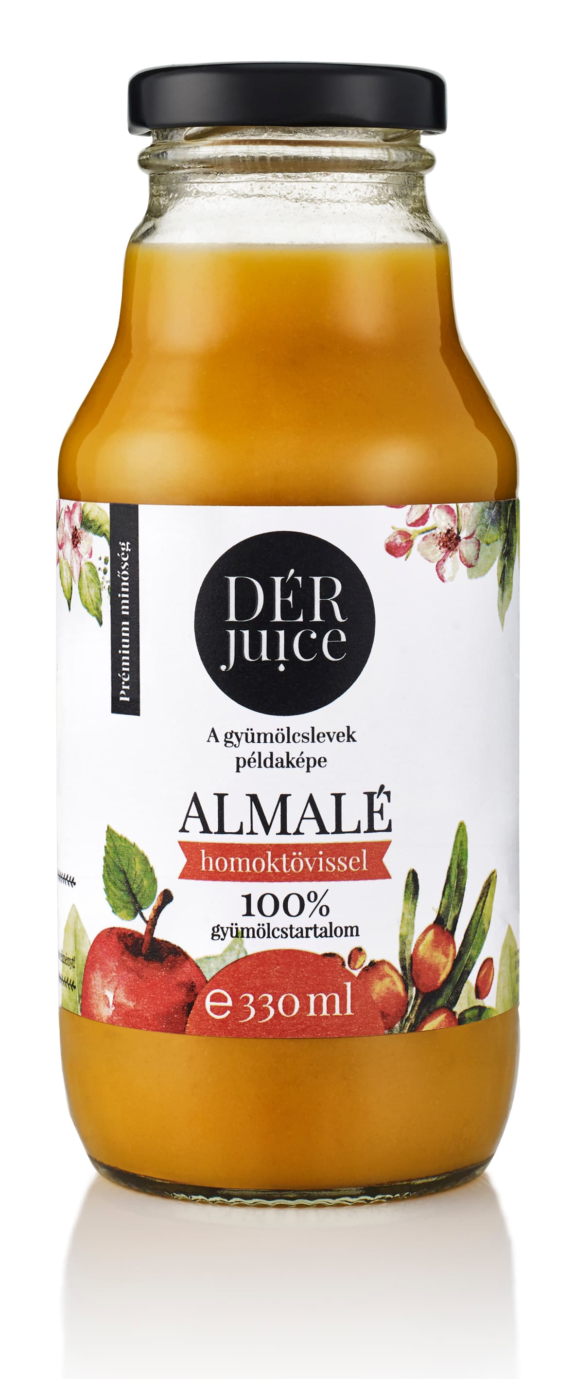 DÉR Juice Jablková šťava s rakytníkom 330 ml