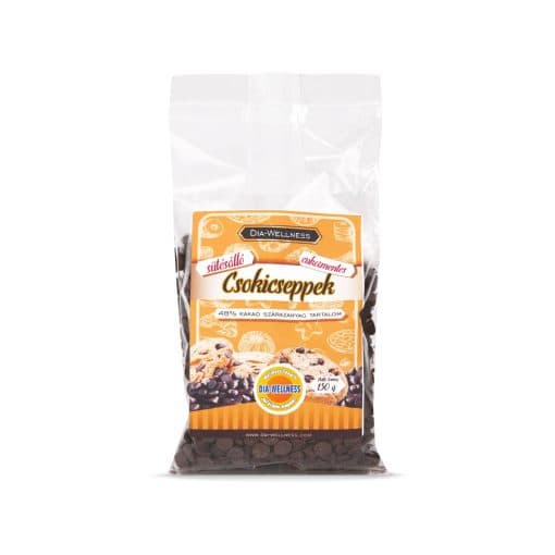 Dia-Wellness čokoládové kvapky vhodné na pečenie 150 g