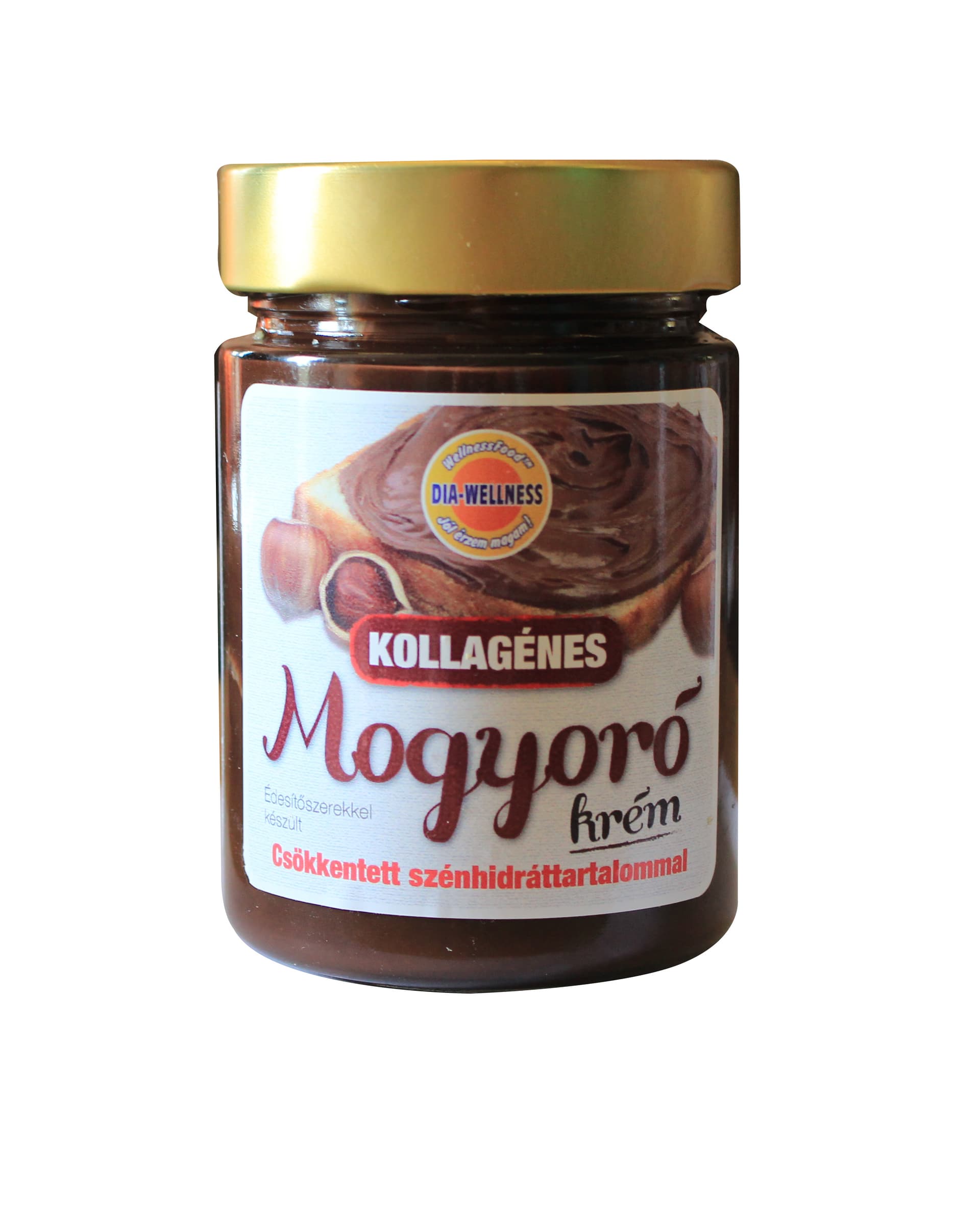 Dia-Wellness arašidový krém s kolagénom 380 g
