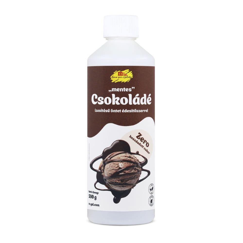 Dia-Wellness nulový čokoládový topping na zmrzlinu/koláče 500 g