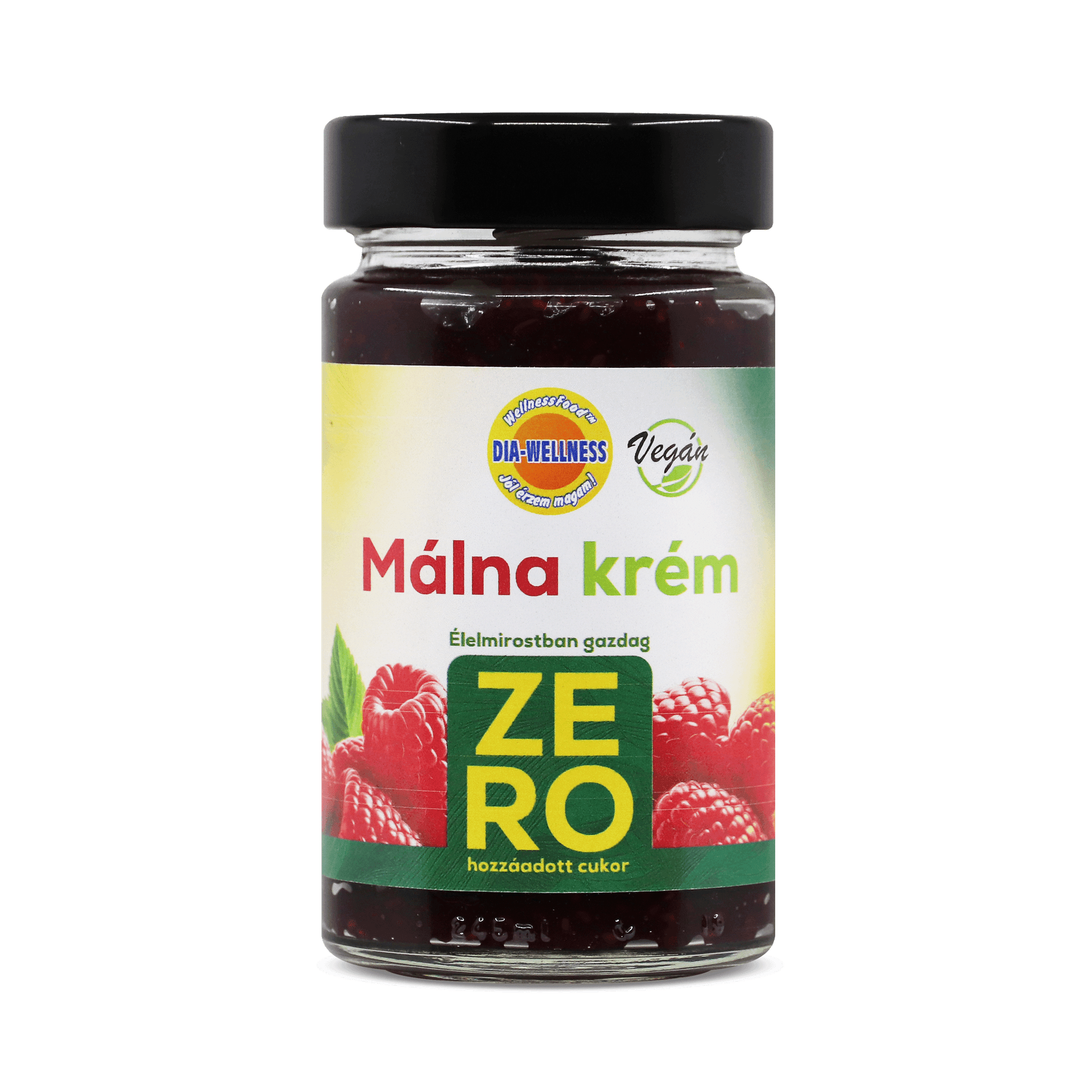 Dia-Wellness nulový pridaný cukor malina krém 250 g