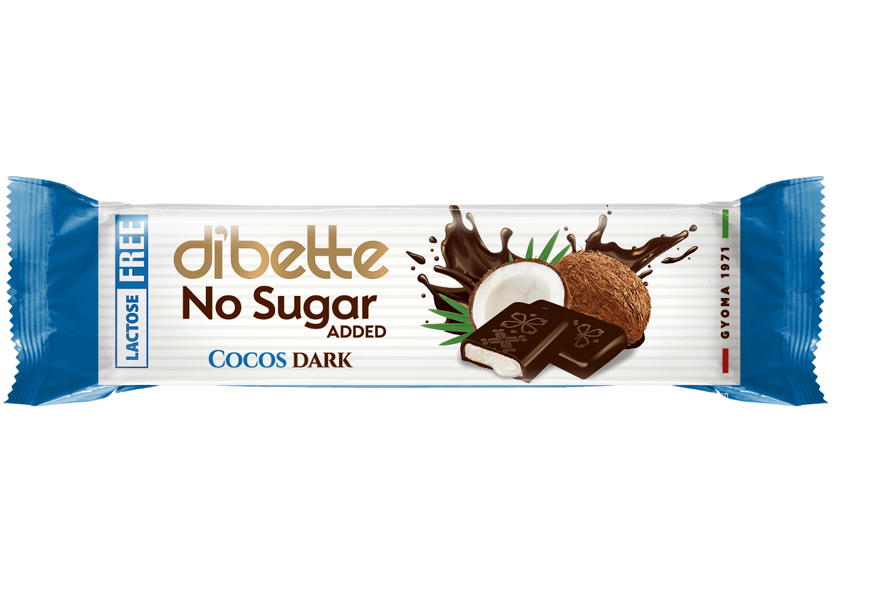 Dibette Horká čokoláda s kokosovou náplňou 22 g