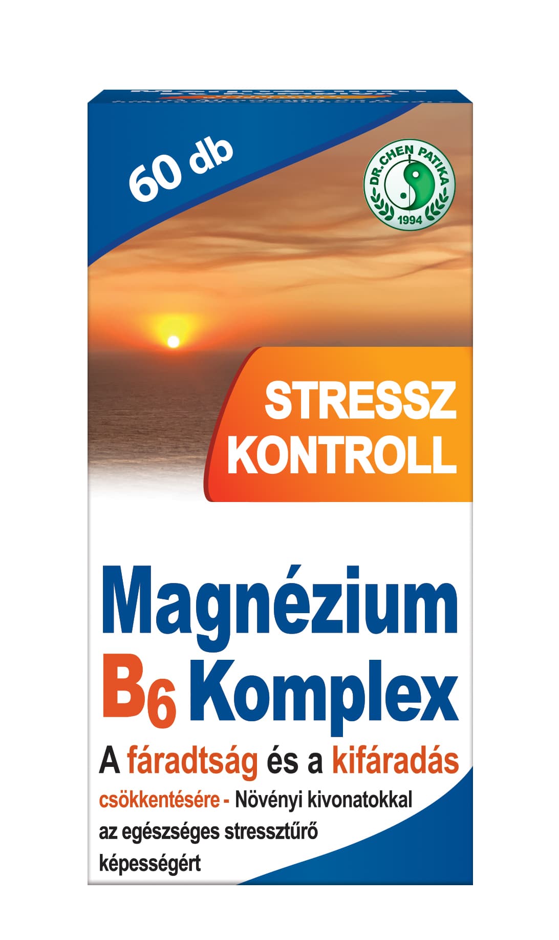 Dr.chen horčík B6 komplex stresový kontrolný tablet 60 ks