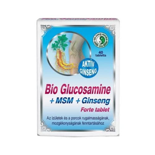 Dr.chen bio glukozamín+msm+ženšen forte tableta 40 ks