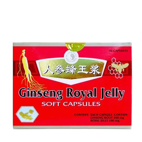 Dr.chen ginseng royal jelly mäkké želatínové kapsule 30 ks