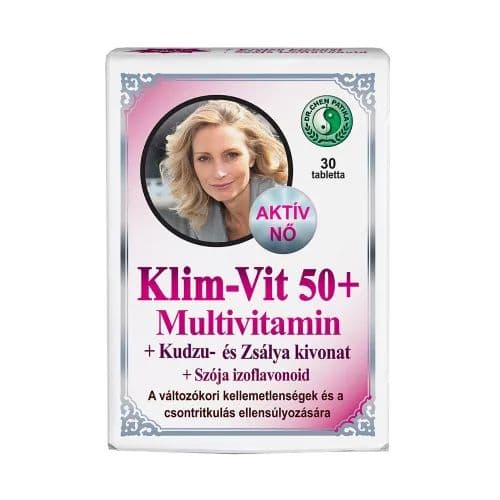 Dr.chen klim-vit 50+ multivitamín 30 tbl.