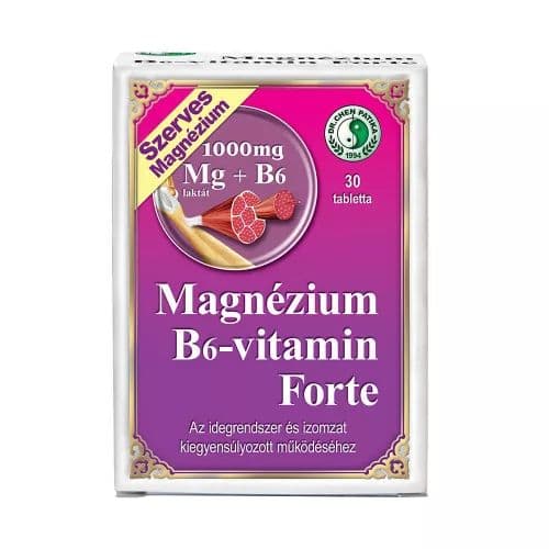 Dr.chen horčík B6-vitamin forte tablety 30 ks