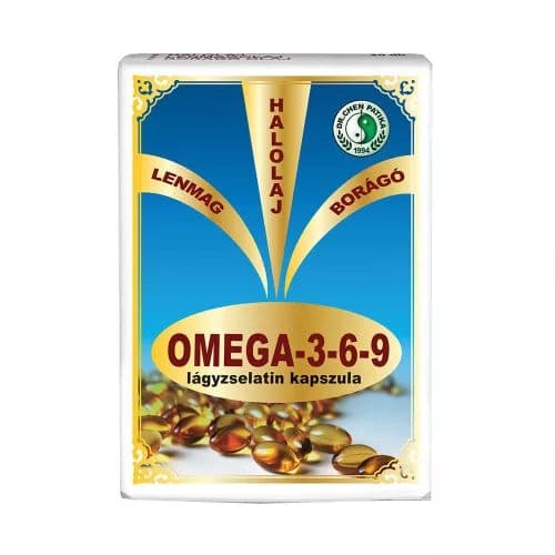 Dr.chen omega-3-6-9 mäkké želatínové kapsuly 30 ks