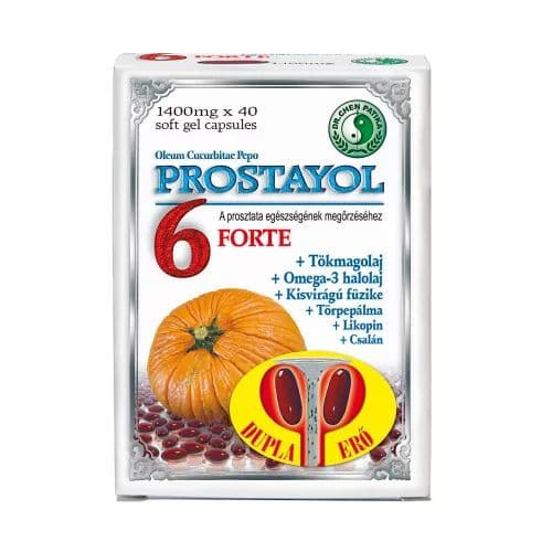 Dr. Chen Kapsuly na zachovanie zdravia prostaty Prostayol 6 Forte 40 ks - 23619