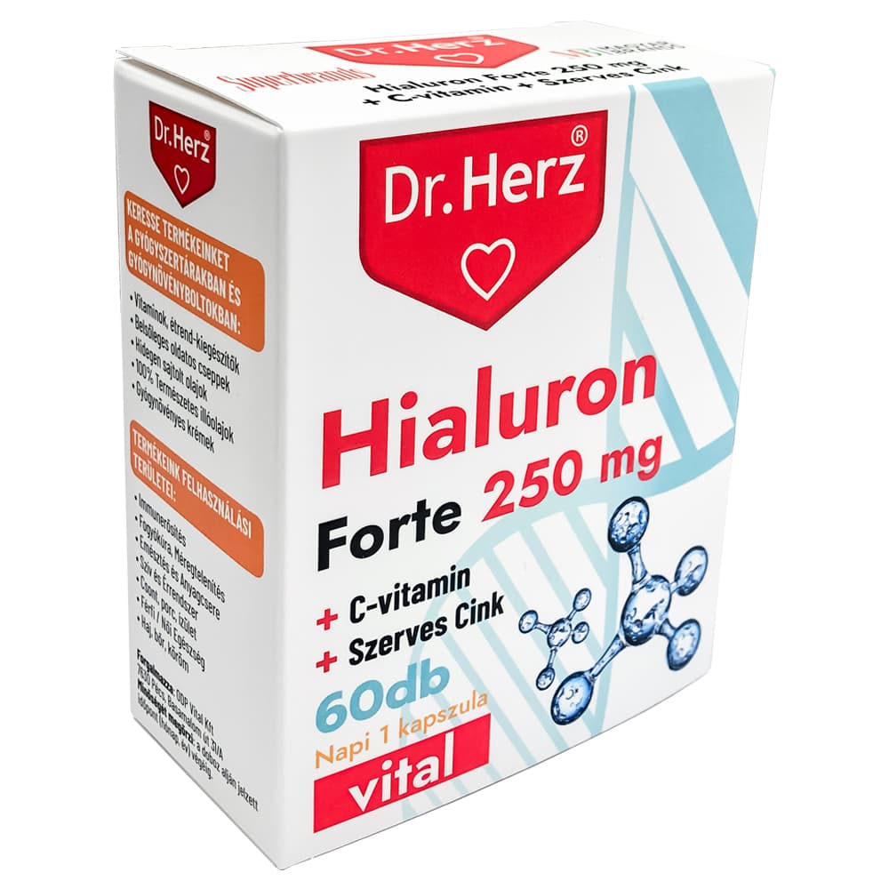 Dr.herz hyaluron forte 250mg kapsula 60 ks