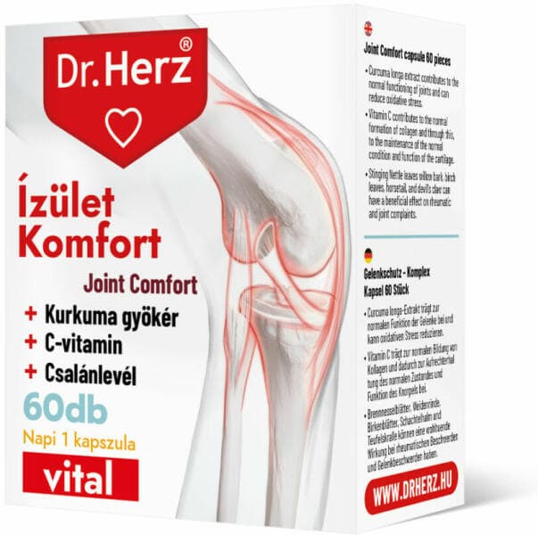 Dr.herz kapsuly na kĺby komfort 60 ks
