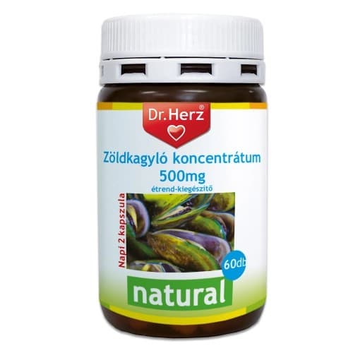 Dr.herz extrakt zelenoho mussela 500mg kapsule 60 ks