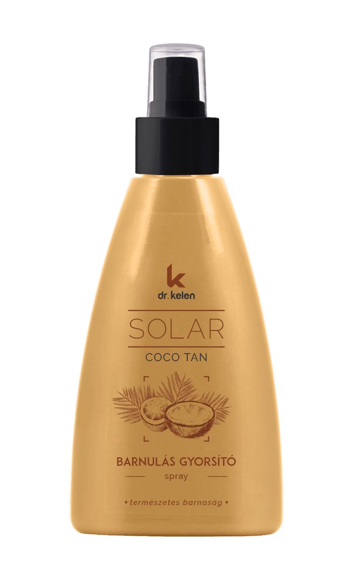 Dr. Kelen Solar Coco Tan urýchľovač opaľovania sprej 150 ml