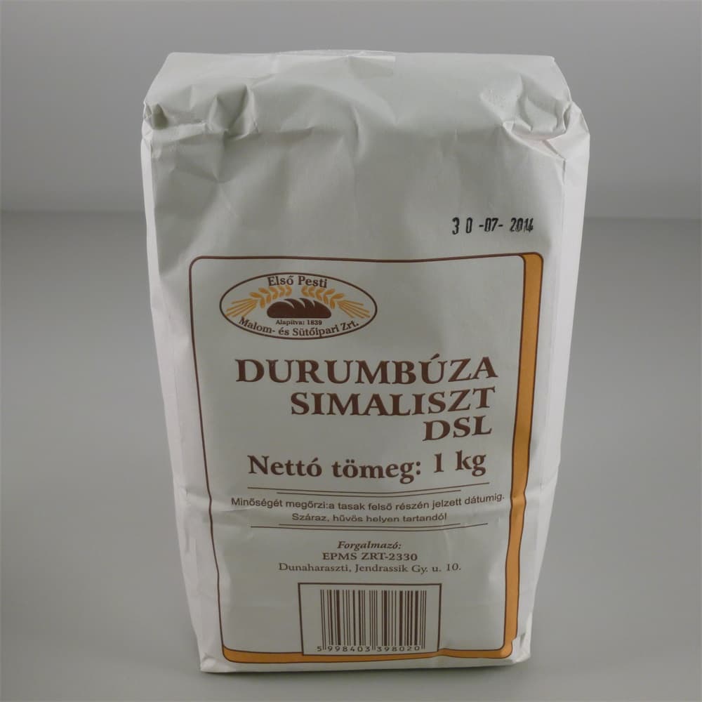 Első Pesti durum hladká múka 1000 g