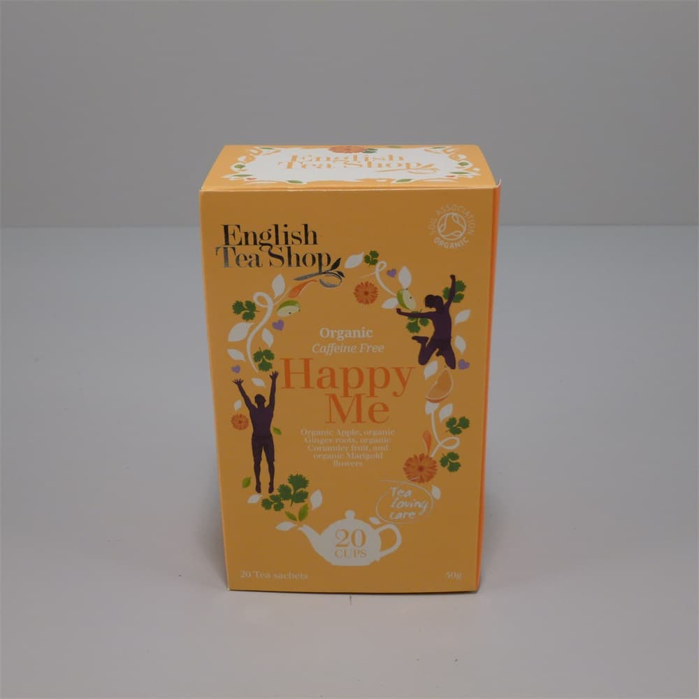 English Tea Shop wellness bio čaj happy me bez kofeínu 20x1,5 g 30 g