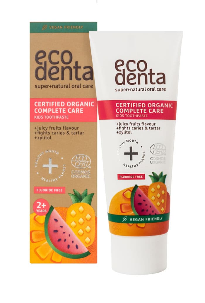 Ecodenta Cosmos Organic zubná pasta s príchuťou šťavnatého ovocia 75 ml - 91475