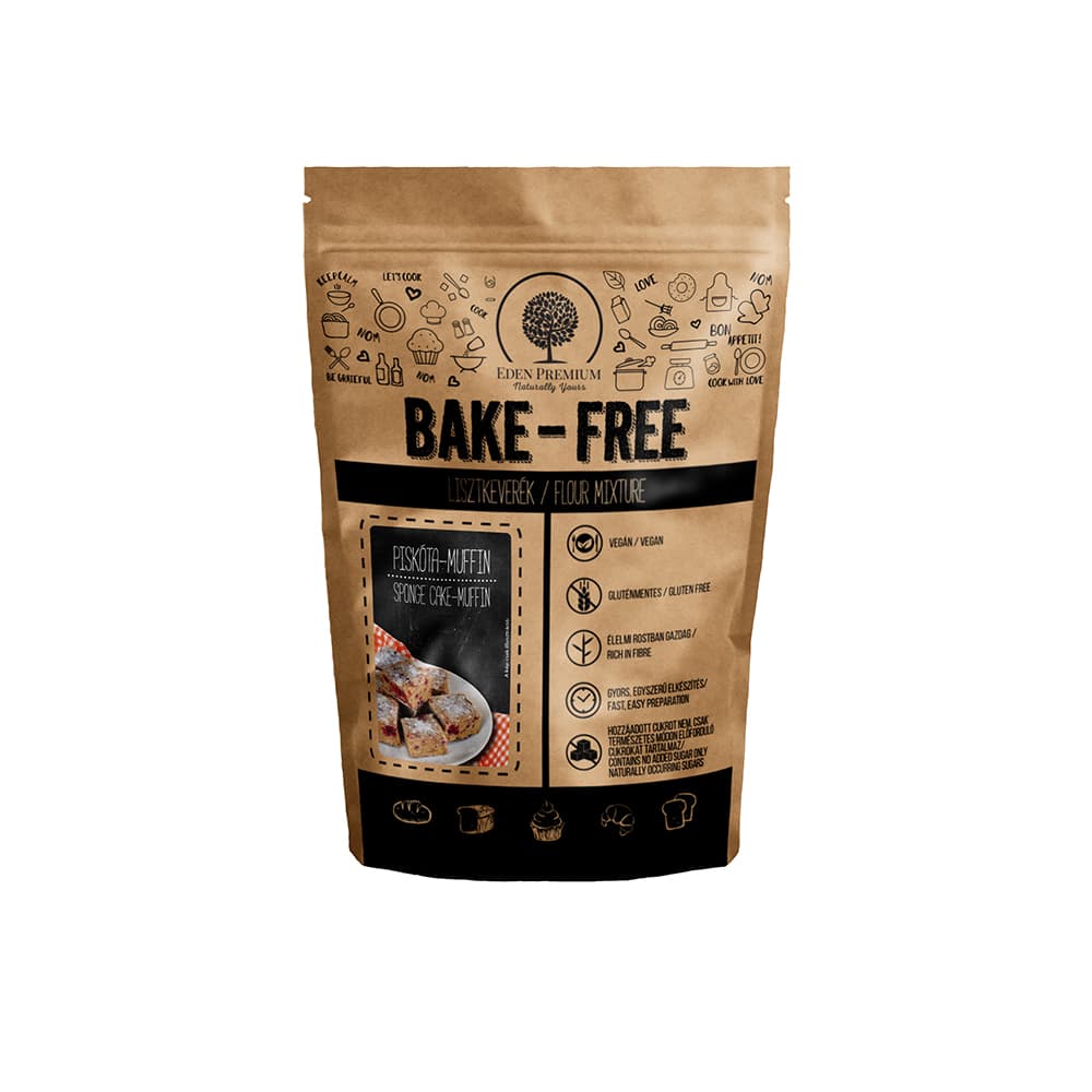 Éden prémiový bake free piškótovo-muffinový múkový zmes 1000 g