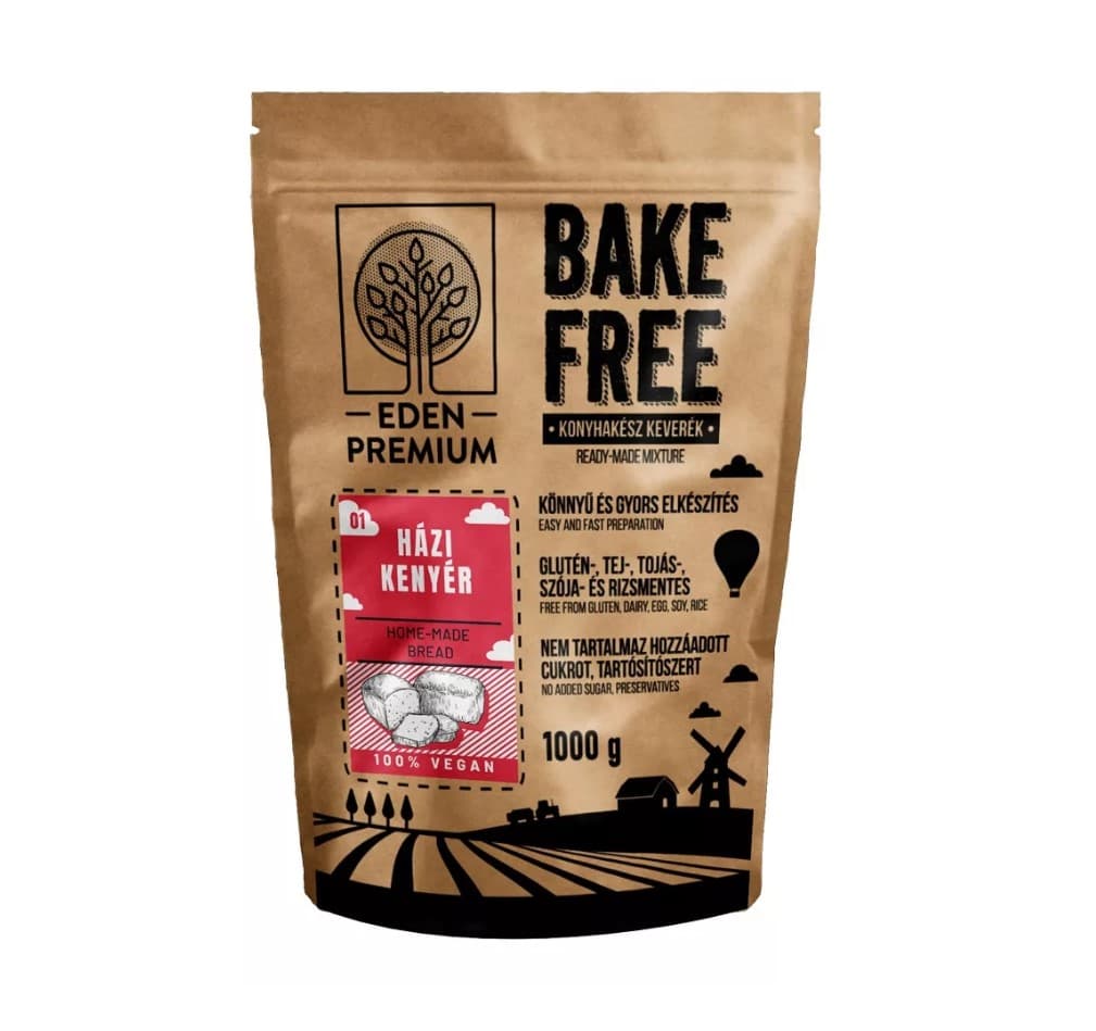 Eden premium bake free jemný šporkrém s nízkym obsahom sacharidov 500 g