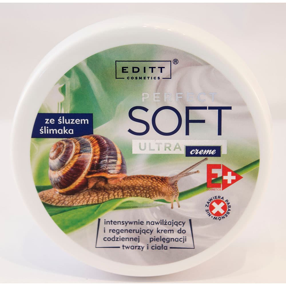 Editt cosmetics telový a pleťový krém hydratačný s extraktom zo slimáka 150 ml