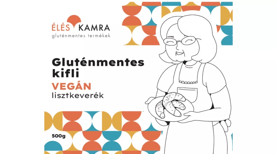Éléskamra bezlepková vegánska zmes na rožky 500 g - 95316