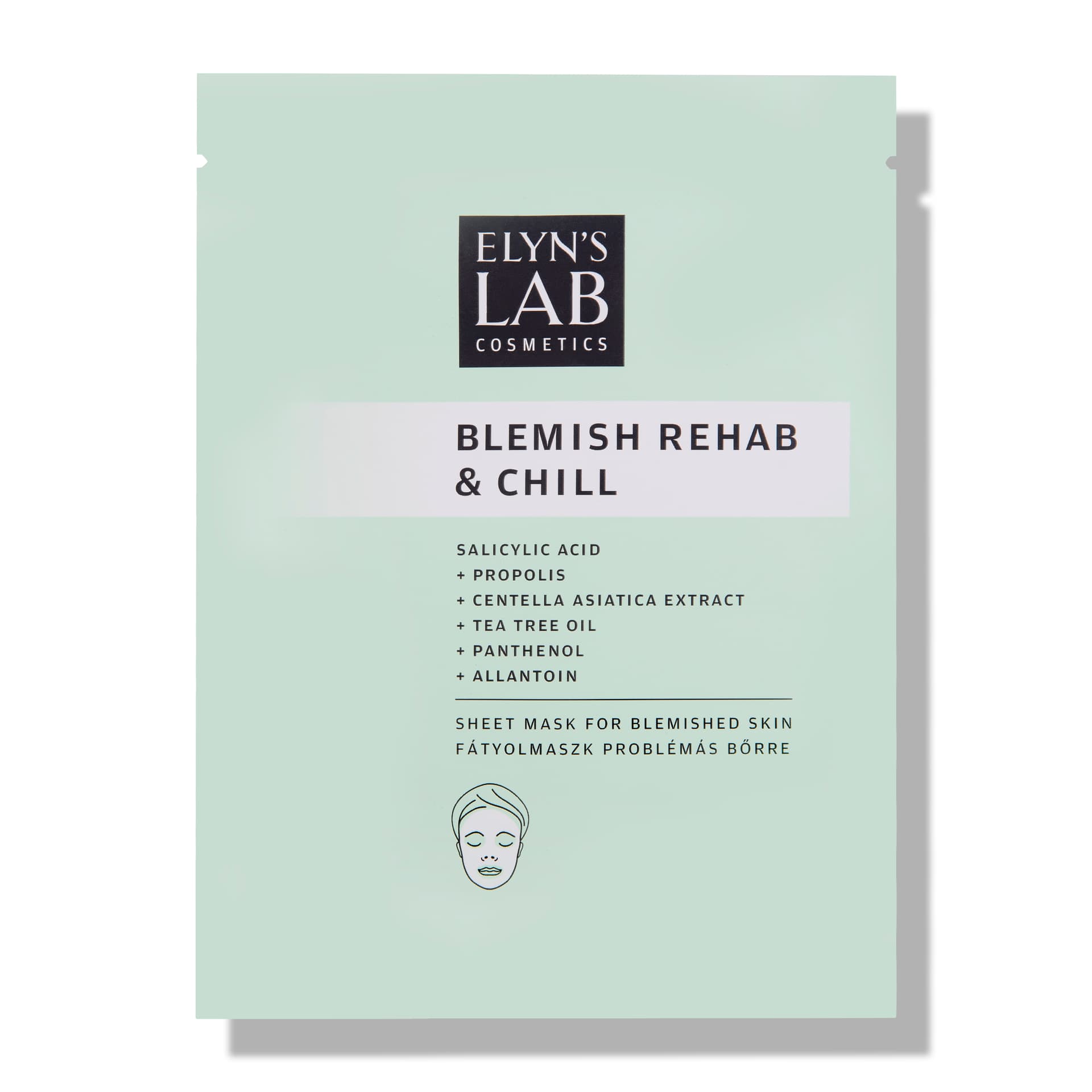 Elyn`s Lab blemish rehab & chill pleťová maska na problémovú pleť 25 ml