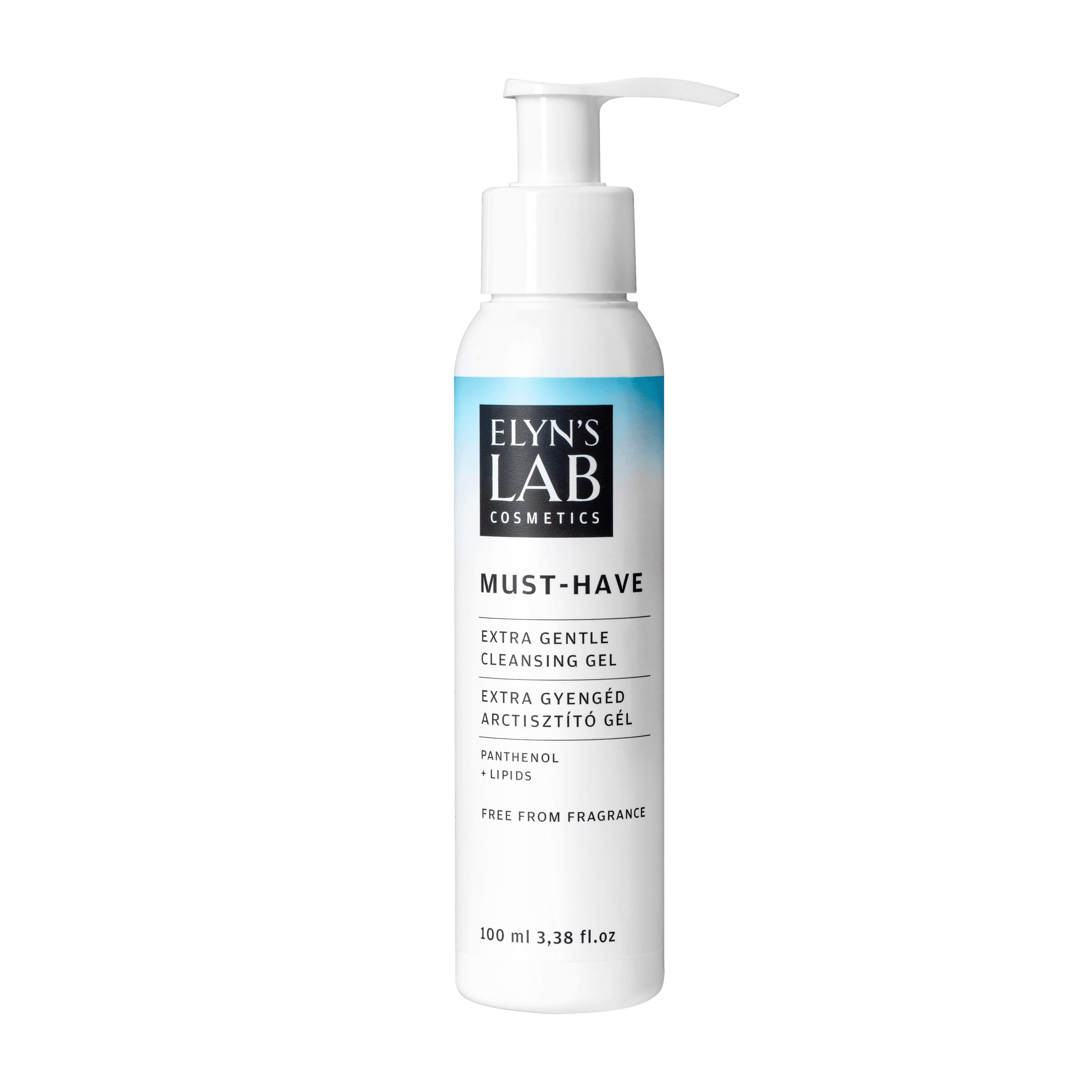 Elyn's Lab must-have extra jemný čistiaci gél s lipidmi a panthenolom 100 ml