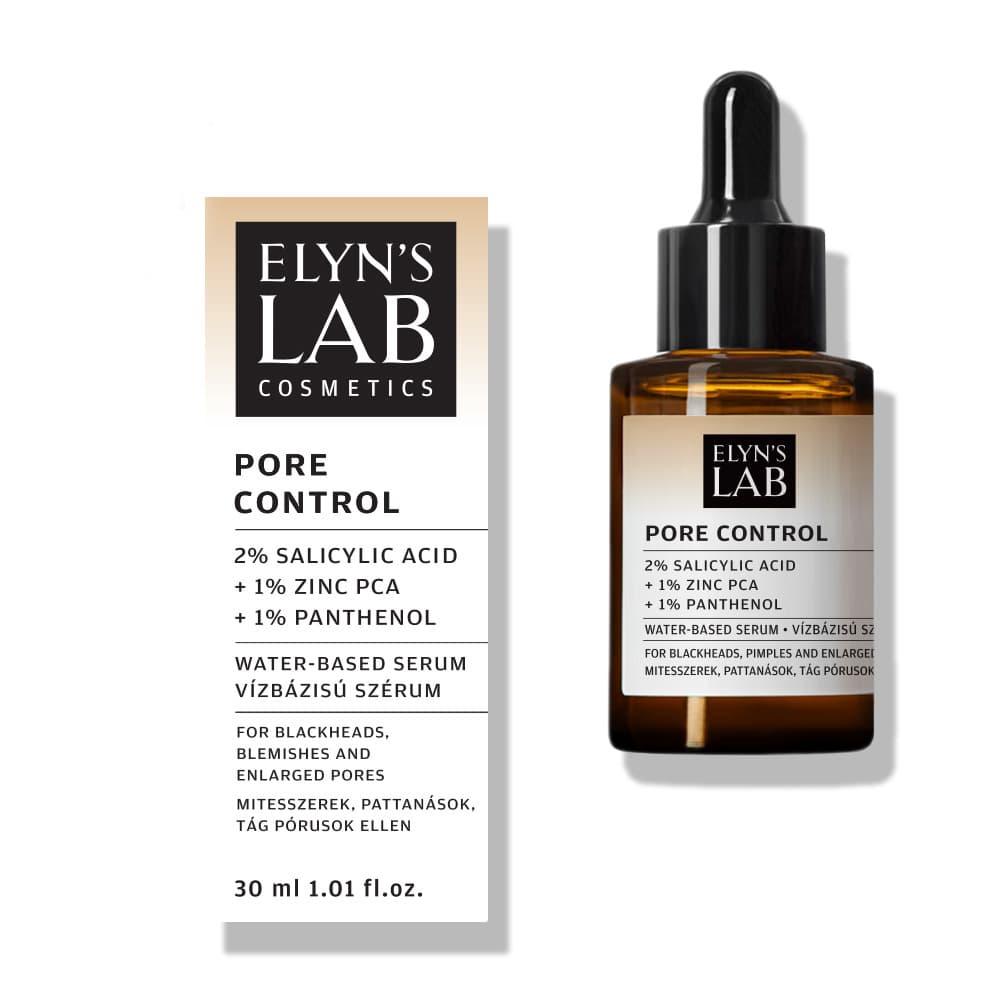 Elyn`s Lab kontrola pórov 2% kyselina salicylová + 1% zinečnatý PCA + 1% panthenol sérum 30 ml
