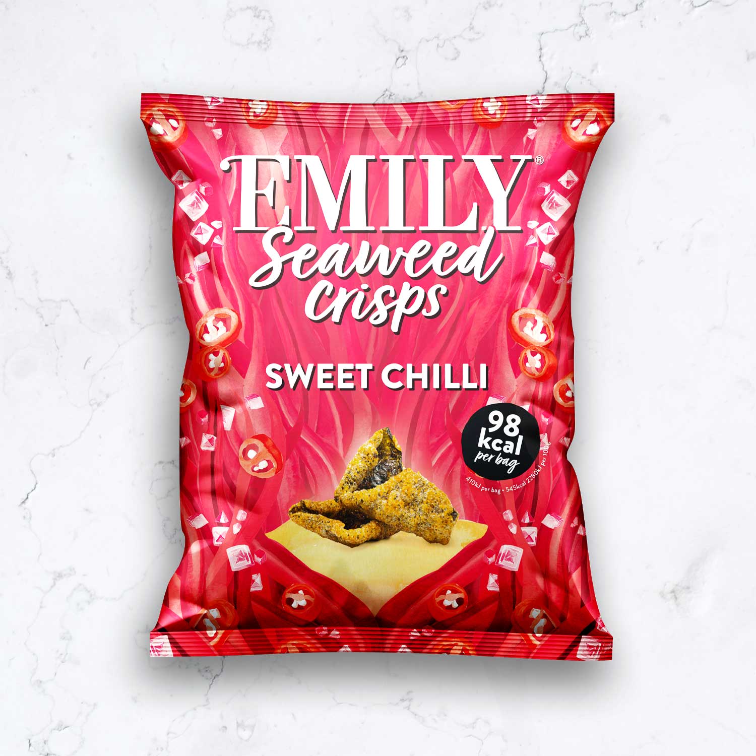 Emily / Abakus / Morska lyžica crips s sladkým chilli a tapiokovým krémom 18 g