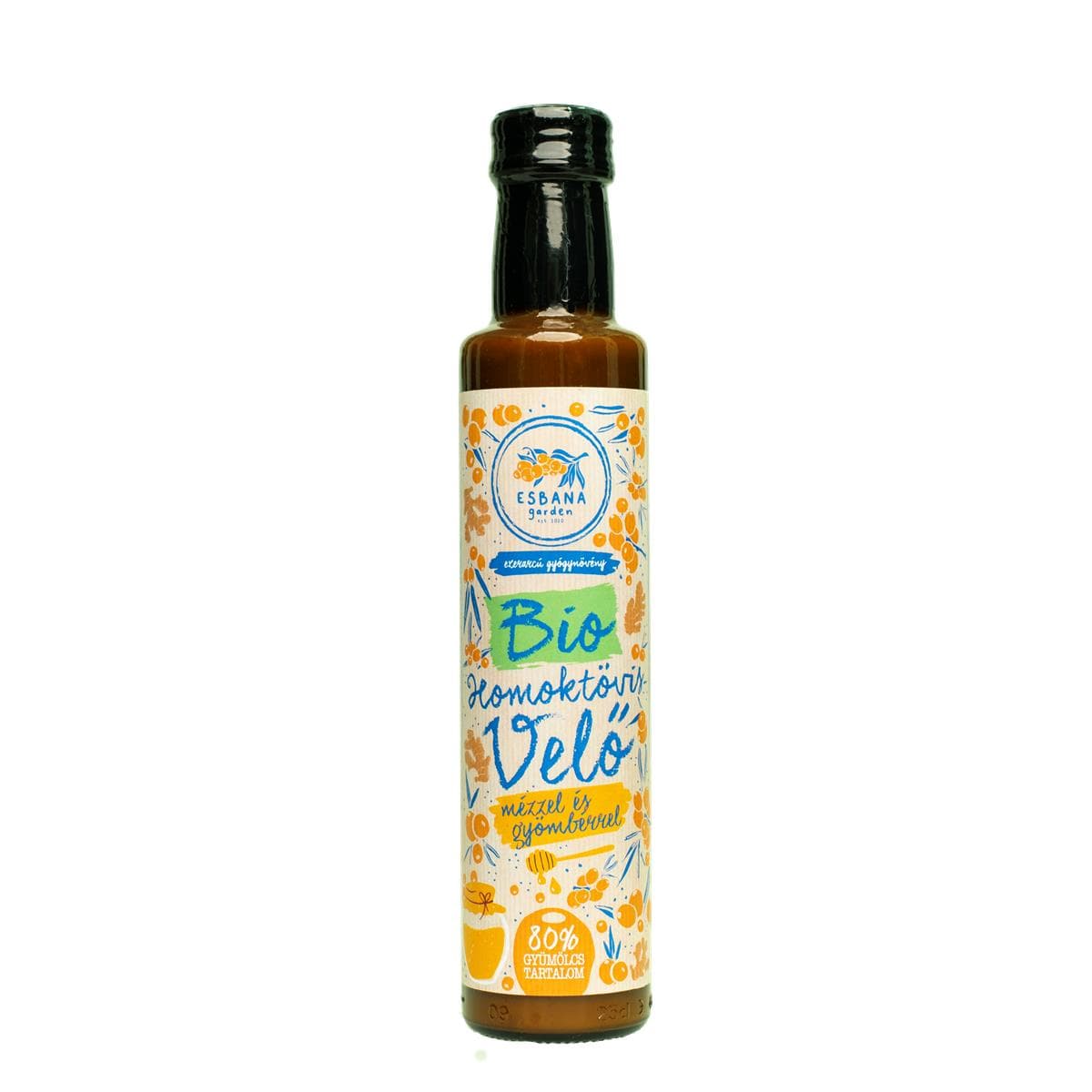 Esbana Bio homoktövisové pyré s medom a zázvorom 250 ml