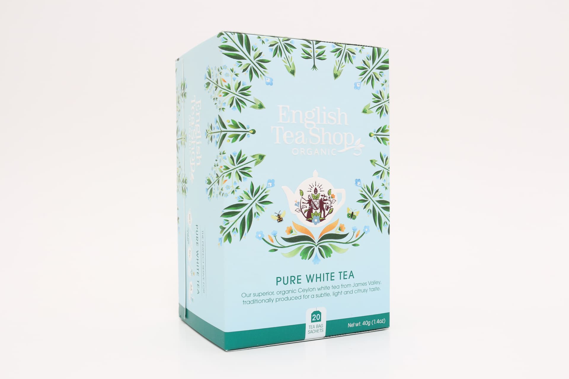 English Tea Shop Biely čaj 40 g (20 čajových vrecúšok) - 91077