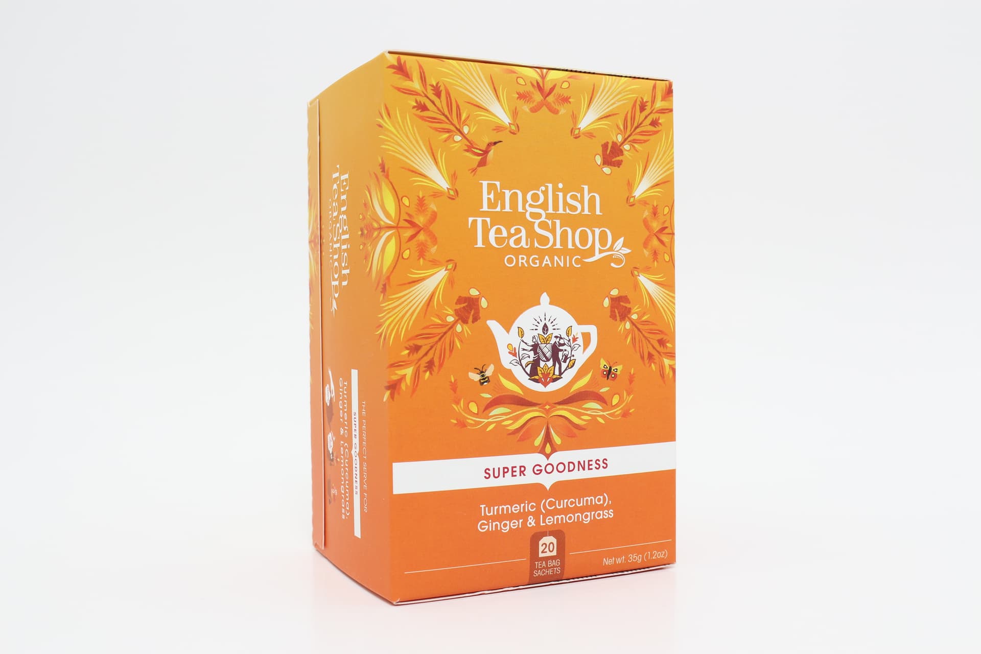 English Tea Shop Zázvorový a citrónový čaj s kurkumou 35 g - 91075