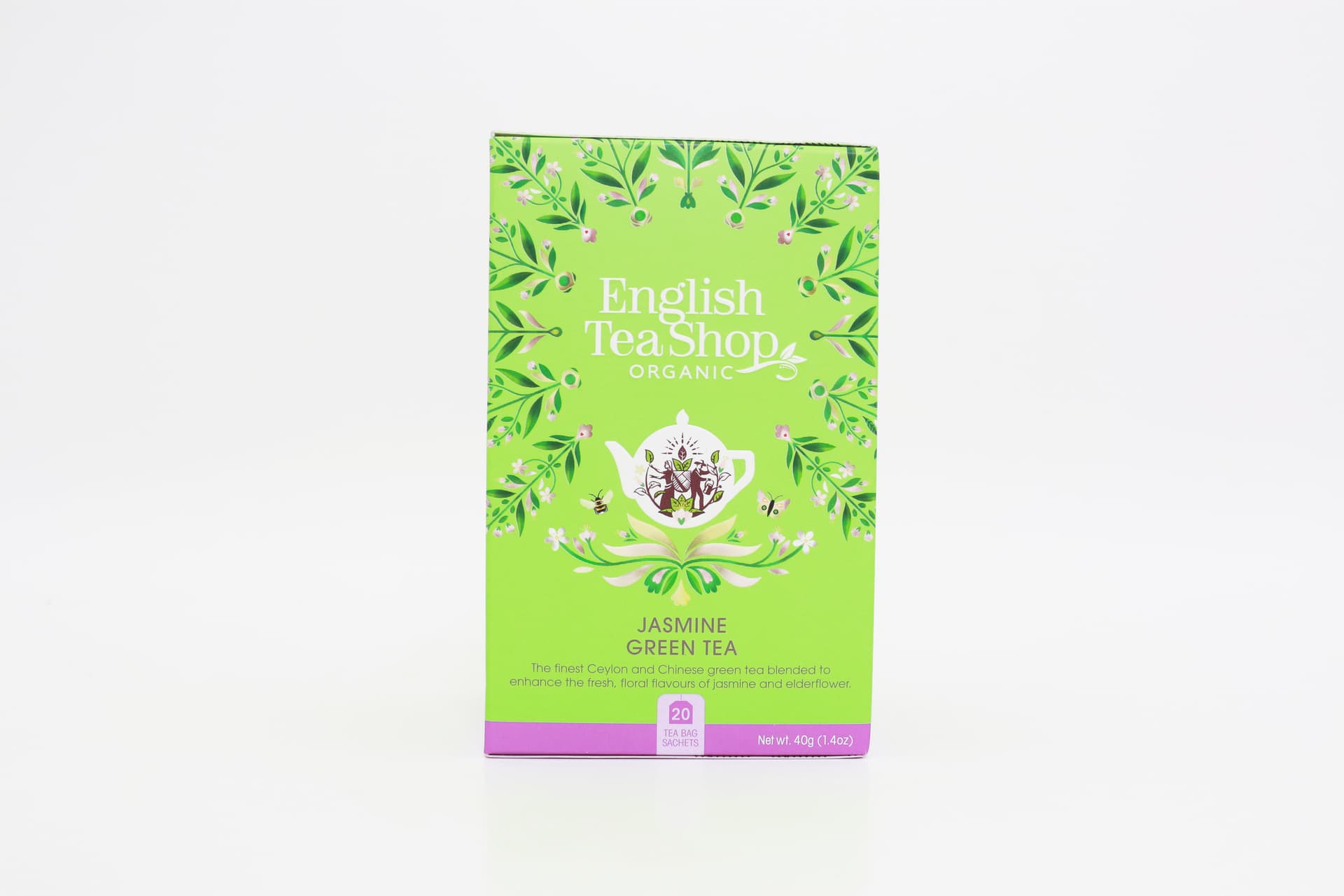 English Tea Shop bio zelený čaj s jazmínom 40 g