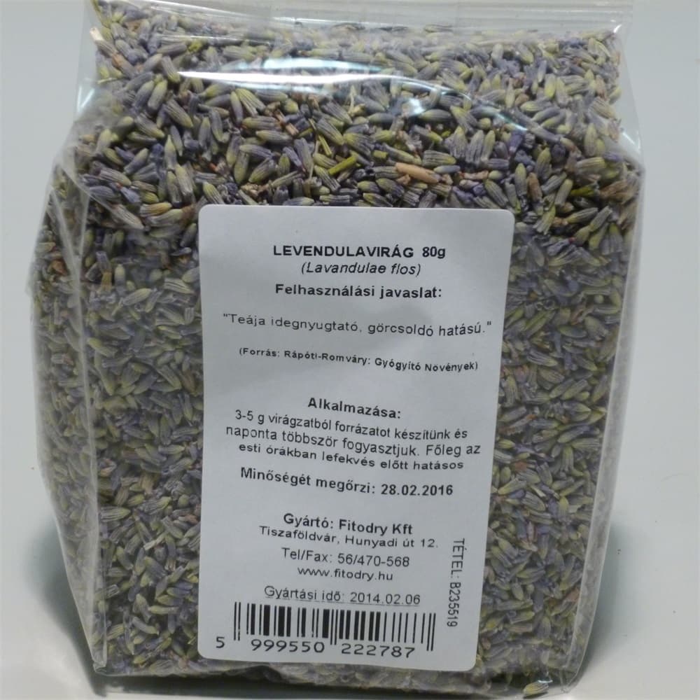 Fitodry sušené levanduľové kvety 80 g - 29641
