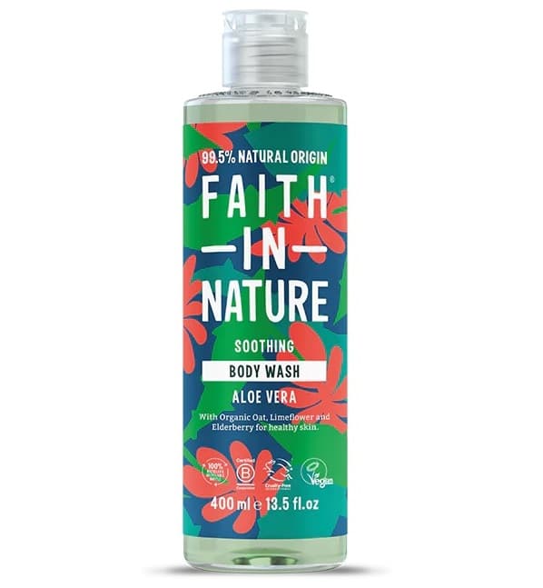 Faith in Nature Aloe Vera Hydratačný sprchový gél 400 ml - 26452