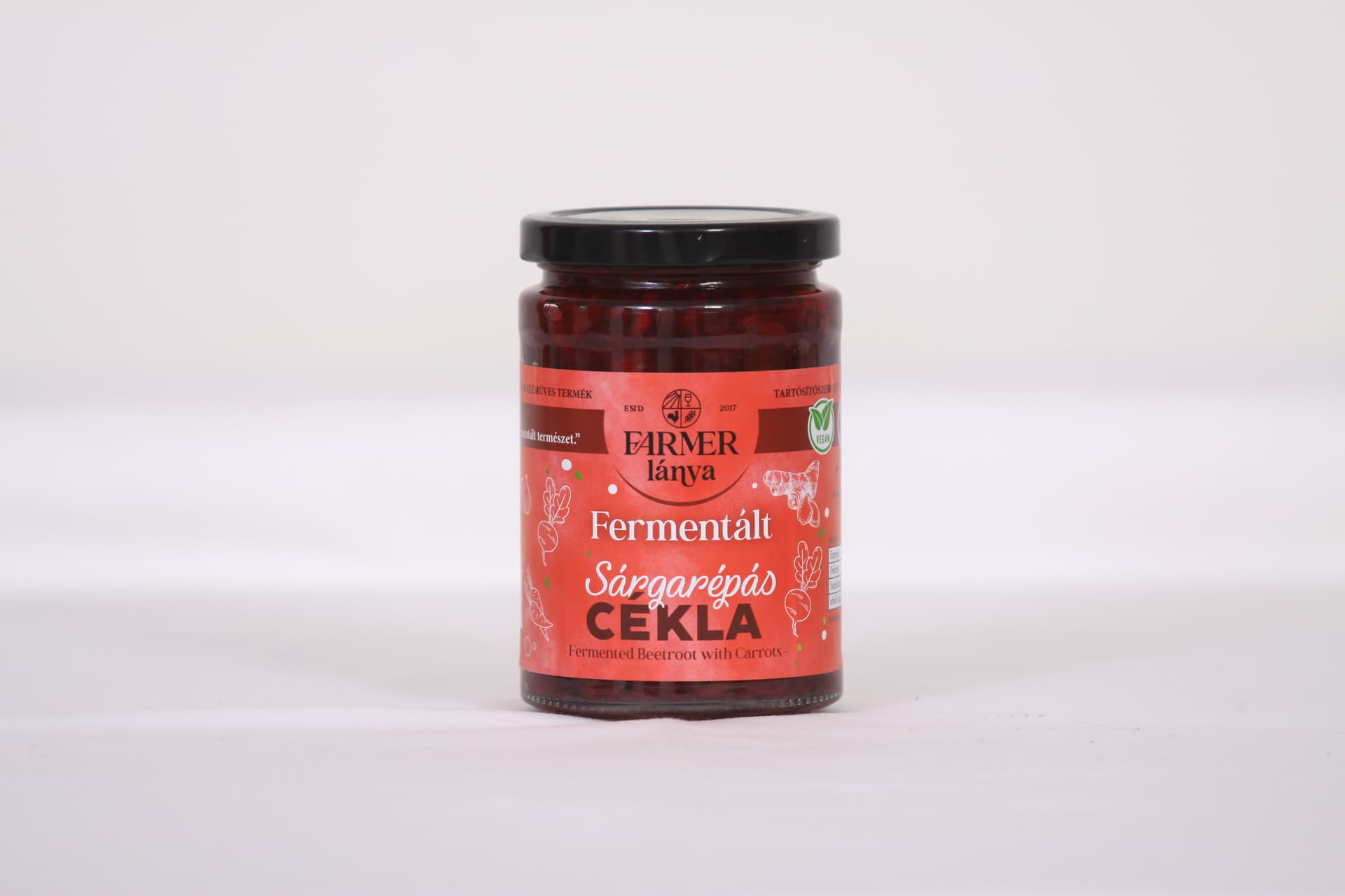 Farmer Lánya fermentované mrkva a cvikla 370 ml