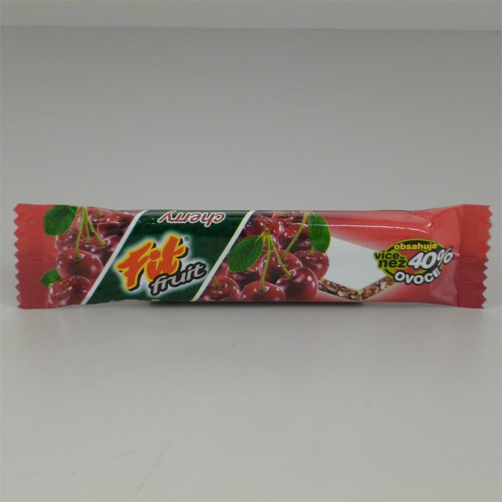 Fit fruit muesli tyčinka višňa 23 g