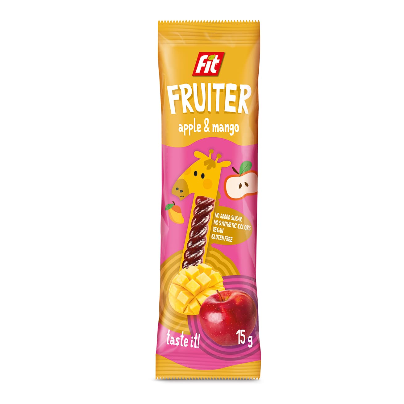 Fit fruiter jablko+mango ovocný džem 15 g