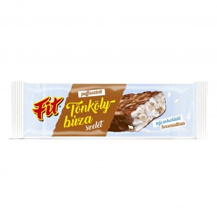 Fit chrumkavý pšeničný plátok mliečnej čokolády 18 g