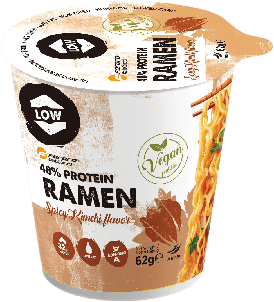 Forpro 48% proteín ramen pikantný kimchi 62 g
