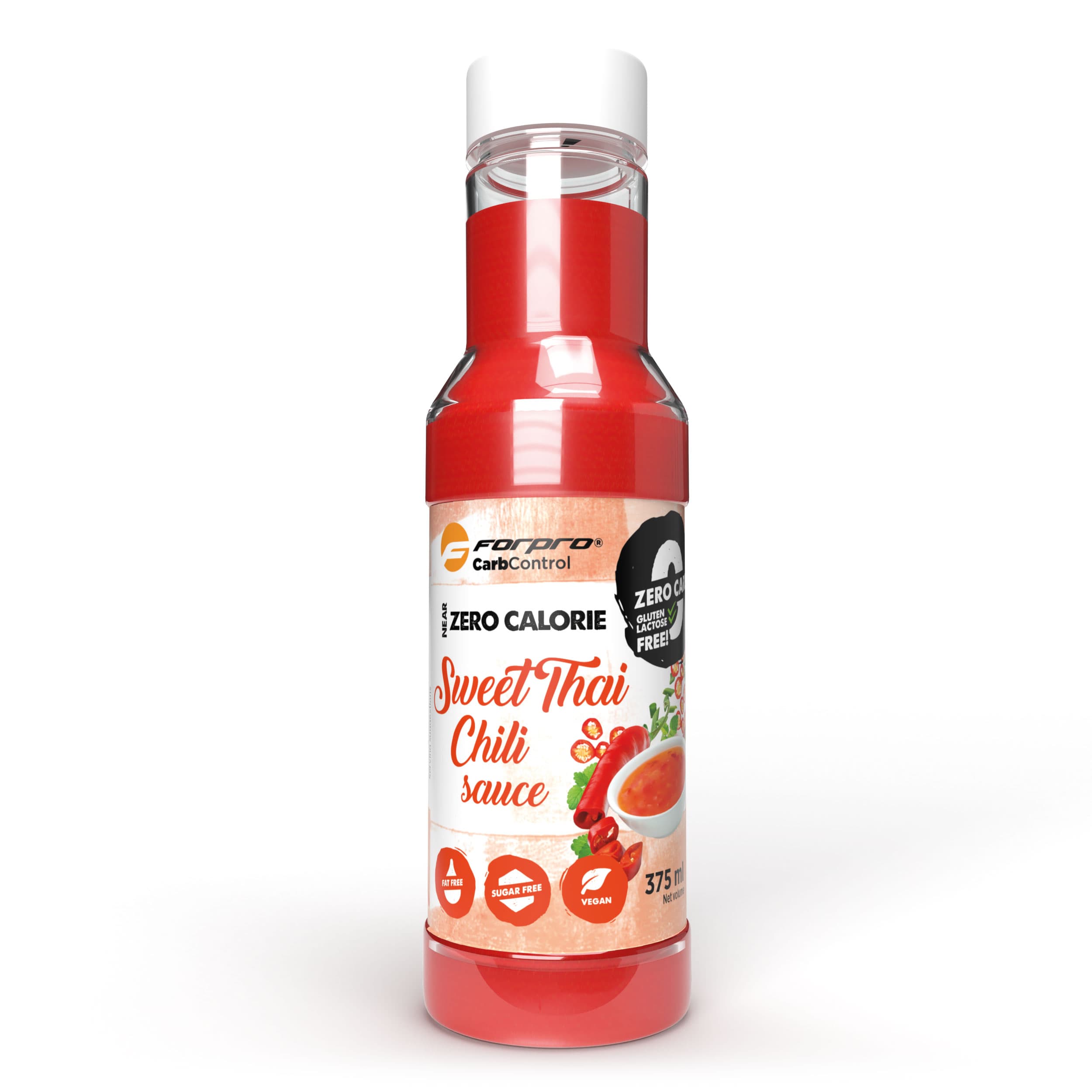 Forpro near zero calorie sauce sladká thajská chilli omáčka so sladidlami 375 ml