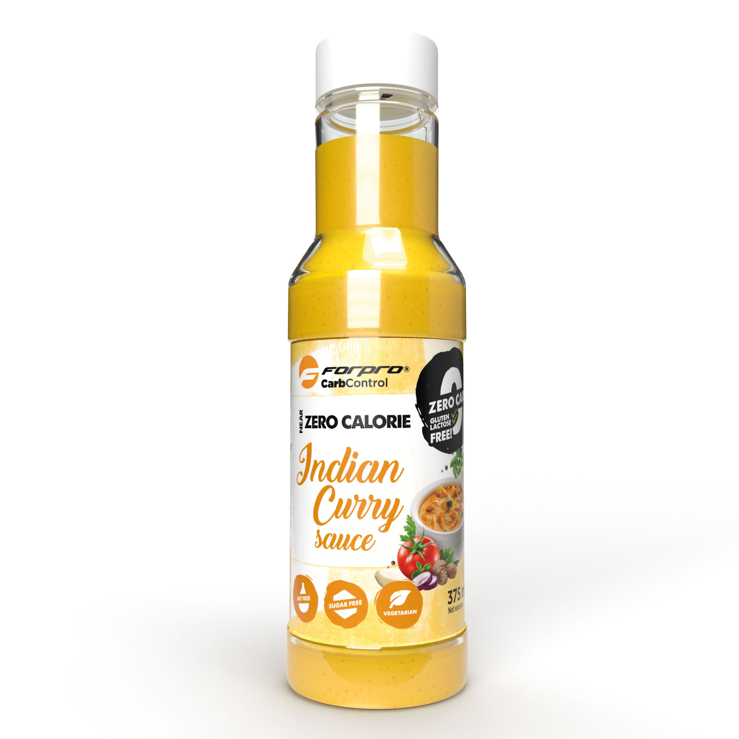 Forpro near zero kalorická omáčka indická curry omáčka so sladidlami 375 ml